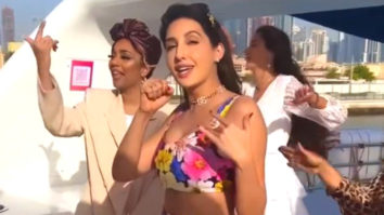 Nora Fatehi has a fun birthday celebration with her girls on a yatch