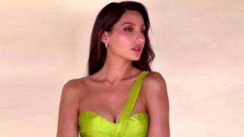 Nora Fatehi looks like an efforless beauty in green
