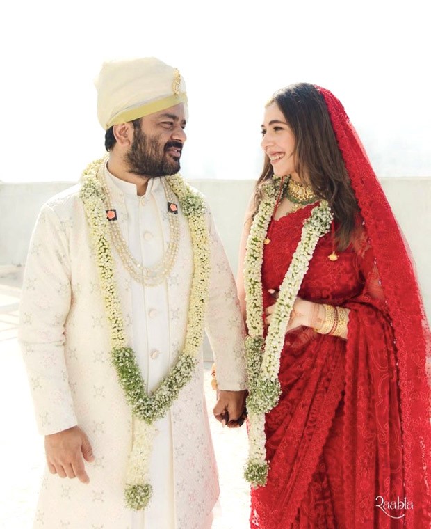 Our hearts are bursting with joy as Maanvi Gagroo marries her fiancé Kumar Varun and their gorgeous traditional wedding attire has our hearts 