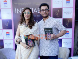 Photos: Aamir Khan launches Shobhaa De’s new book “Insatiable”