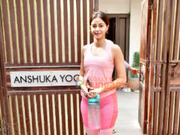 Photos: Ananya Panday spotted at Anshuka Yoga in Bandra