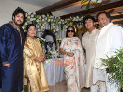Photos: Celebs attend special event honoring Bappi Lahiri on his first death anniversary