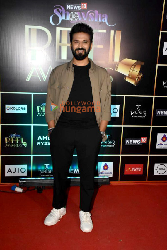 photos celebs grace the red carpet of news18 showsha reel awards 2023 new 3