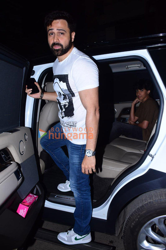 Photos: Emraan Hashmi snapped in Bandra | Parties & Events