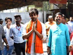 Photos: Kartik Aaryan visits Siddhivinayak temple to seek blessings on the release day of Shehzada