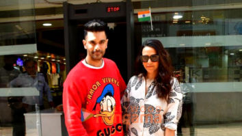 Photos: Neha Dhupia & Angad Bedi snapped at Mitron in Bandra
