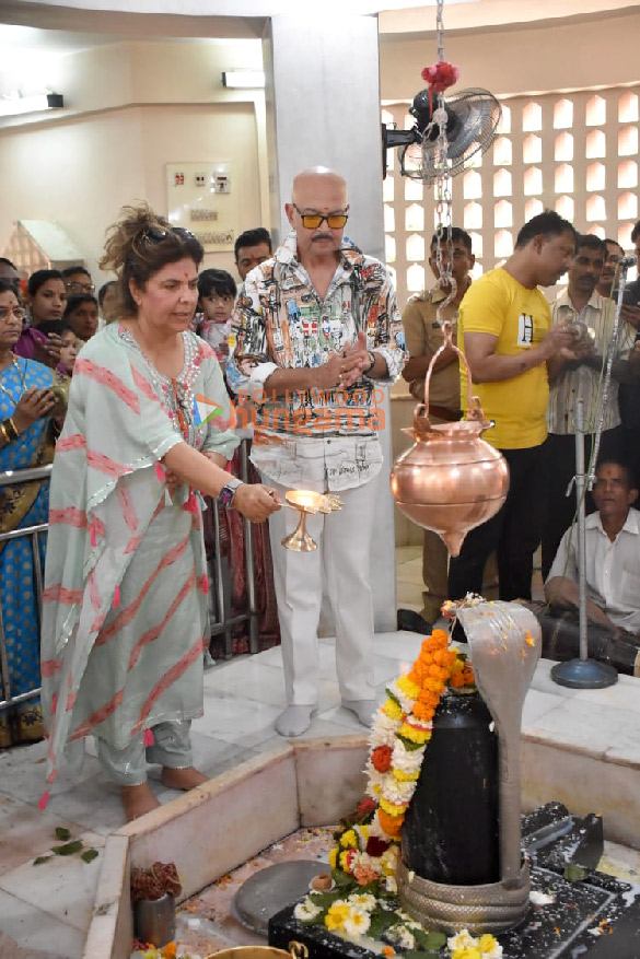 photos rakesh roshan and family snapped at a shivratri puja in panvel 3