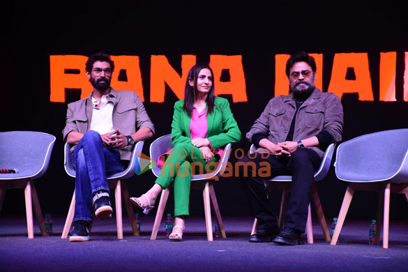 Photos: Rana Daggubati, Venkatesh Daggubati and others attending the trailer launch of the series Rana Naidu