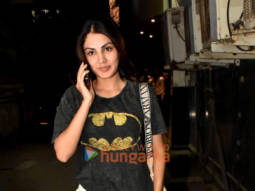 Photos: Rhea Chakraborty spotted at a salon in Bandra