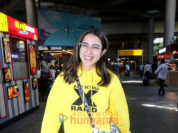 Photos: Sara Ali Khan, Rashmika Mandanna, Uorfi Javed and others snapped at the airport