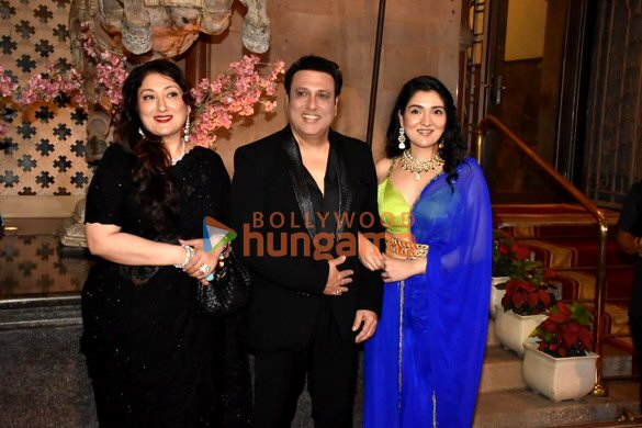 photos sharvari wagh tusshar kapoor and others snapped at ramesh s tauranis daughters wedding reception 3