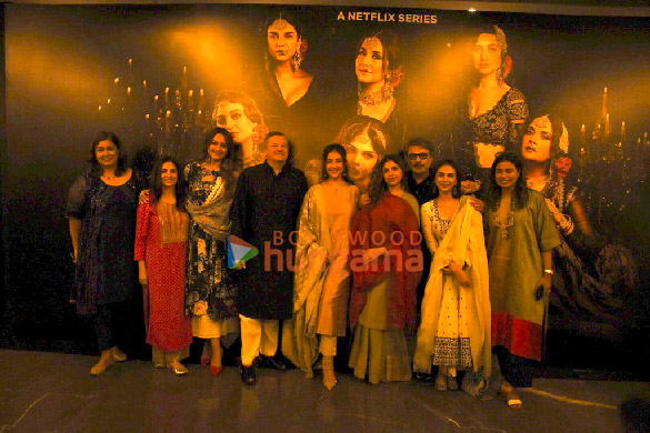 photos sonakshi sinha aditi rao hydari sanjay leela bhansali and others attend the teaser launch of their film heeramandi 1