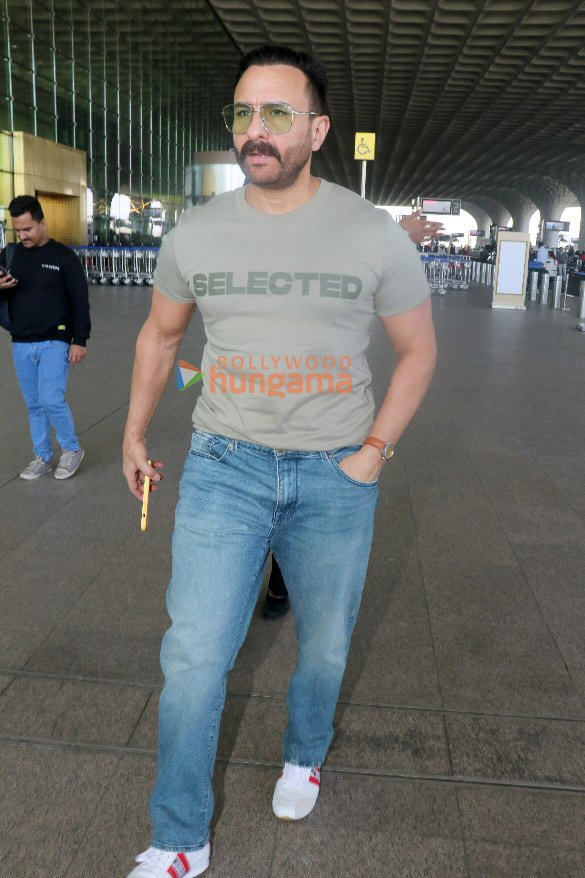 photos sunny leone zareen khan saif ali khan and others snapped at the airport 3