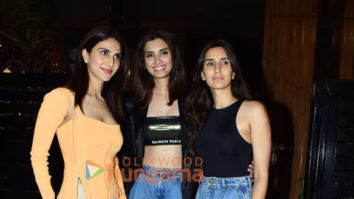 Photos: Vaani Kapoor, Diana Penty and Pragya Kapoor snapped at Mizu in Bandra