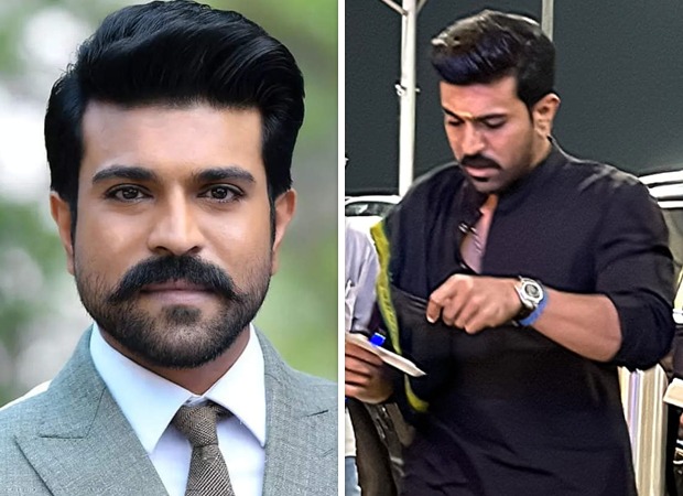 Ram Charan gets snapped barefoot at the airport as he takes off for Oscars 2023