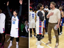 Ranveer Singh plays basketball with Dwayne Wade, Simu Liu, 21 Savage, comedian Hasan Minhaj; meets Ben Affleck, Jeremy Piven at the NBA All-star celebrity game 2023