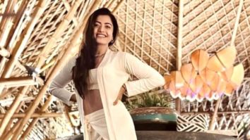 Rashmika Mandanna’s summertime has already gotten off to a stylish start with a trendy ivory co-ord set