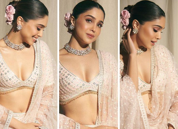 Sharvari Wagh looks like an angel in disguise in an ivory lehenga by  Falguni & Shane Peacock as she attends the wedding celebration of Ramesh  Taurani's daughter : Bollywood News - Bollywood Hungama