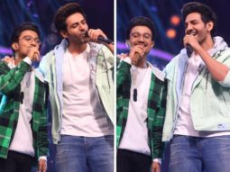 Shehzada actor Kartik Aaryan sings ‘Tera Yaar Hoon Main’ on the stage of Indian Idol 13