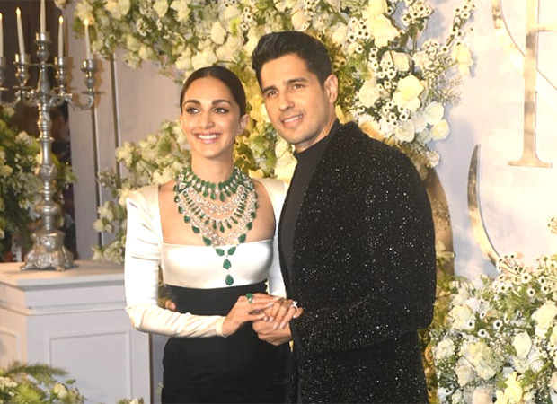 Sidharth Malhotra and Kiara Advani host a grand wedding reception in Mumbai; opt for a glamorous look for the night : Bollywood News