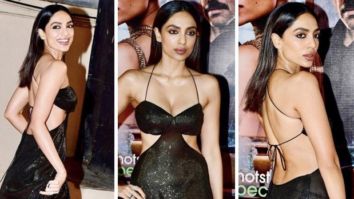 Sobhita Dhulipala’s sparkling black gown by Deme Love is opulently glamourous from all sides