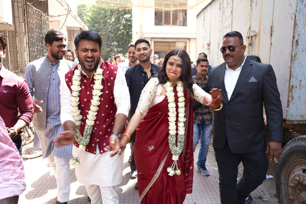 Swara Bhasker dons her mother’s saree to wedding with Fahad Ahmad, explains the reason behind small ceremony 