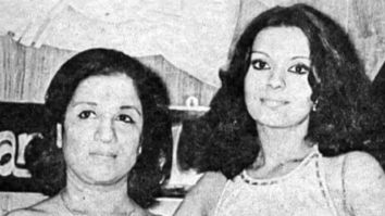 Zeenat Aman shares a throwback picture along with Mother Vardhini Scharwachter on her Instagram