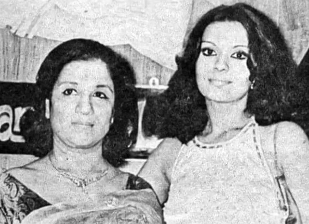 Zeenat Aman shares a throwback picture along with Mother Vardhini Scharwachter on her Instagram : Bollywood News