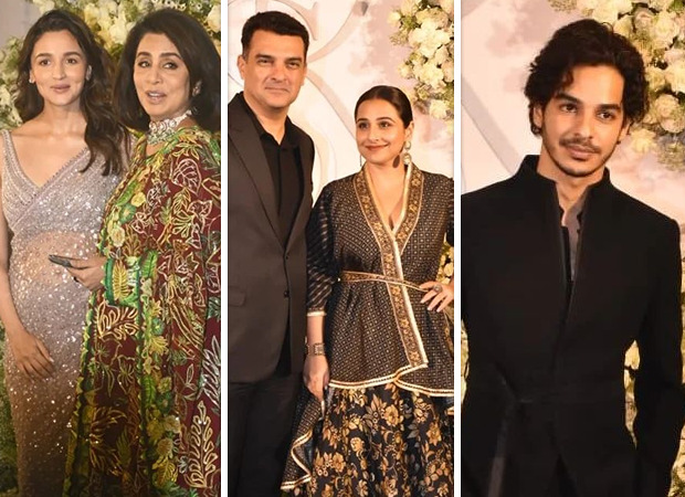 Sidharth Malhotra and Kiara Advani Wedding: Vidya Balan, Ishaan Khatter and others attend the Mumbai reception; Neetu Kapoor gives company to daughter-in-law Alia Bhatt