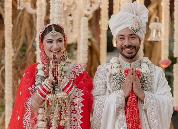 Abhishek Pathak and Shivaleeka Oberoi share first official wedding pictures