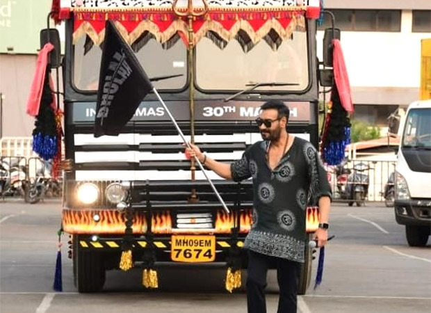 Ajay Devgn flags off the ‘Bholaa Yatra’; will take a road trip across nine cities : Bollywood News
