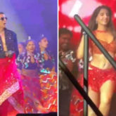 Akshay Kumar wears ghagra as he performs with Nora Fatehi at The Entertainers show in Atlanta