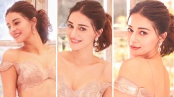 Ananya Panday is straight out of a dream in a summery pastel pink Lehenga by Amit Aggarwal