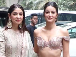 Ananya Panday looks pretty in a pink lehenga for cousin’s mehendi ceremony