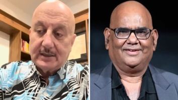 Anupam Kher gets emotional as he shares a heartfelt video for his late actor-friend Satish Kaushik