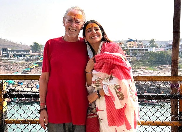 Anushka Sharma celebrates Holi by paying tribute to her Guru, Neem Karoli Baba; see pictures