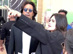 Arjun Rampal attends an event with Gabriella Demetriades