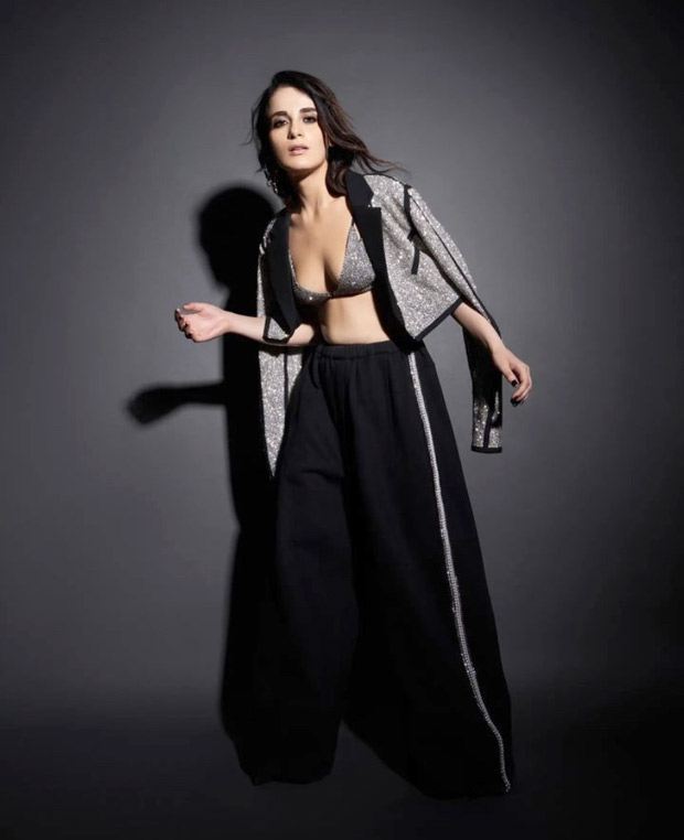 BH Style Icons 2023: Radhika Madan sporting a short silver jacket over a glittering silver bralette will make you halt in your tracks