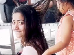 Can’t decide who’s cuter! Rashmika or the little girl Comment below