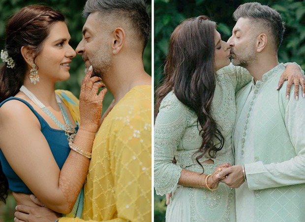 Dalljiet Kaur and Nikhil Patel’s wedding festivities begin; actress drops dreamy pictures of Haldi and Mehendi, see