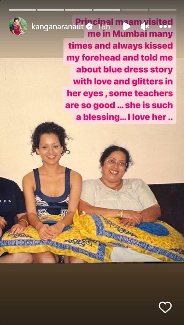 Kangana Ranaut shares throwback pictures; expresses her desire to teach acting and filmmaking