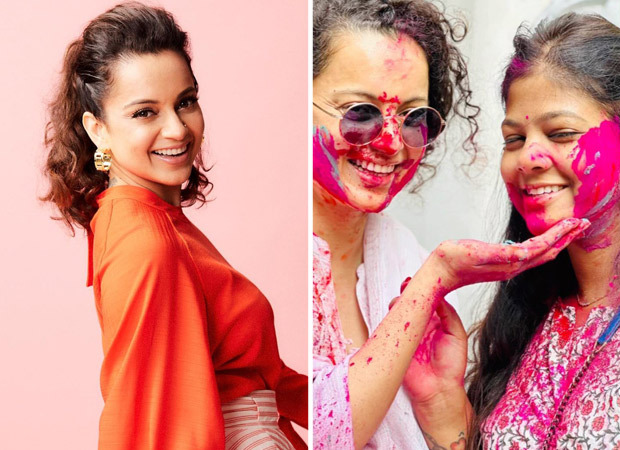 Kangana Ranaut plays Holi with the team of Chandramukhi 2; shares a special post on Instagram