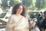 Kangana Ranaut’s fun banter with paps at the airport
