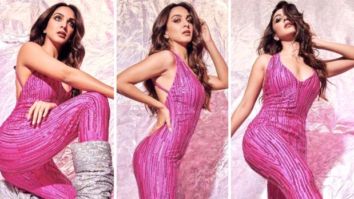 Kiara Advani shimmies in a pink catsuit at the Women’s Premier League opening ceremony; Sidharth Malhotra drops a flirty comment on her photos