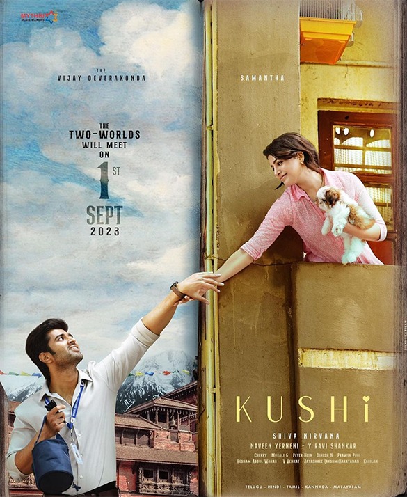 Kushi release date announced; Vijay Deverakonda-Samantha Ruth Prabhu starrer to arrive in theatres in September 2023 : Bollywood News
