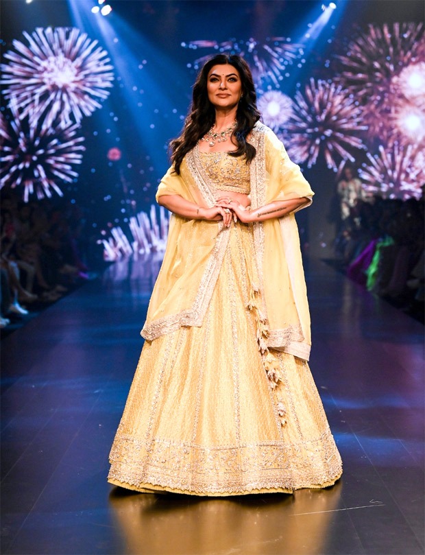 Lakme Fashion Week 2023: Sushmita Sen returns to the ramp after heart attack as she turns showstopper for Anushree Reddy: 'Thank you all for so much love & appreciation'