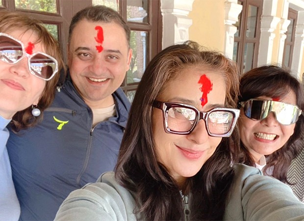 Manisha Koirala celebrates Holi with family and close friends in her hometown Nepal