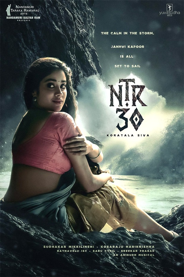 NTR 30: Janhvi Kapoor signs her first Telugu film; joins Jr. NTR starrer, see first look