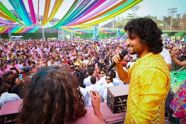 Nani makes a striking entrance into the Hindi cinema on the festive occasion of Holi