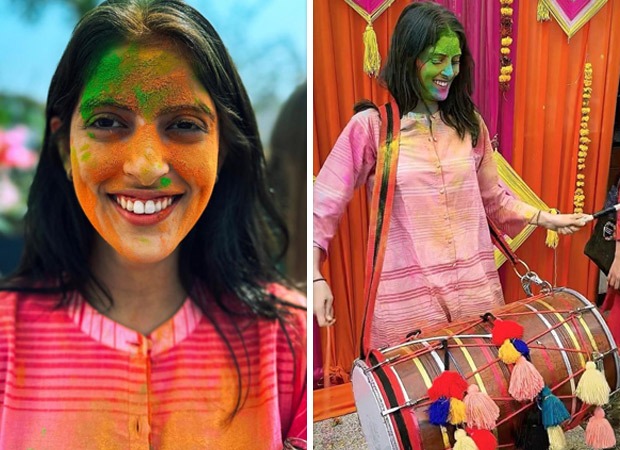 Navya Naveli Nanda playing dhol during Holi 2023 is the best thing you will see on the internet today! 